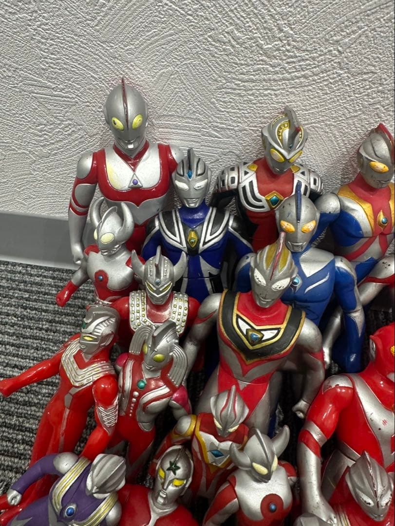 【大量引退品】ウルトラマン ソフビ まとめ売り