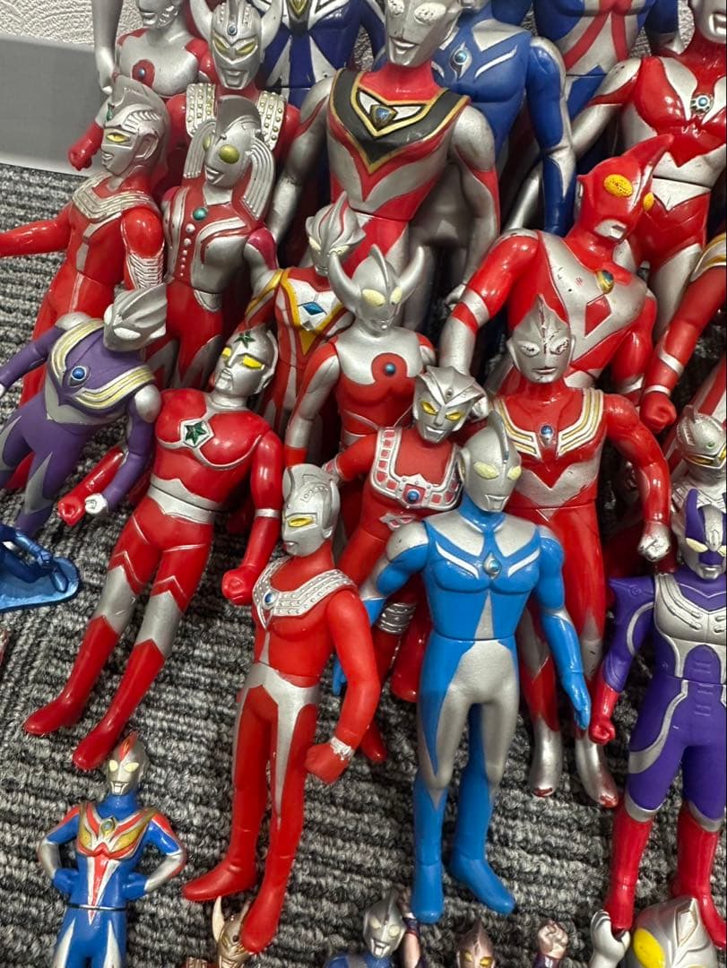 【大量引退品】ウルトラマン ソフビ まとめ売り