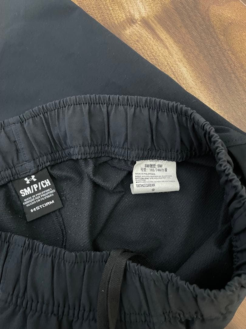 UNDER ARMOUR ジャージ上下セット ブラック
