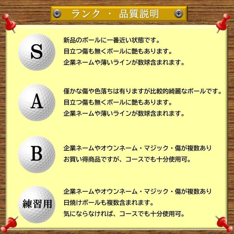 【A65】 ブリヂストンTOURBX 黄 24年 ロストボール 24球