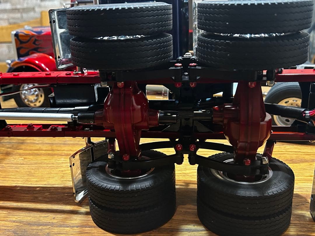 タミヤ1/14 キングハウラー改　フルオペ ローダウン