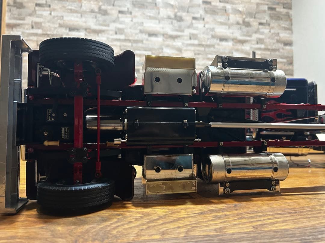 タミヤ1/14 キングハウラー改　フルオペ ローダウン