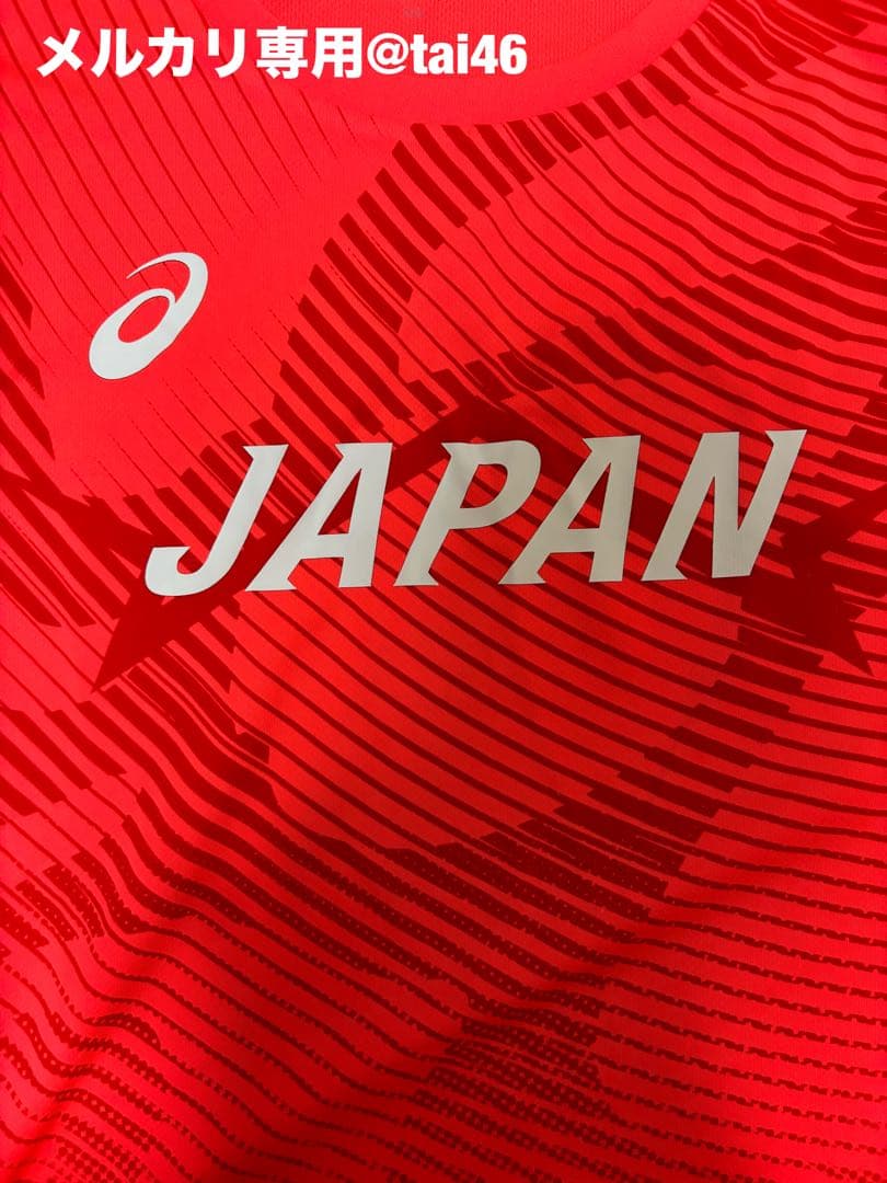 【現品のみ】 ASICS(アシックス)世界陸上2025 応援Tシャツ　2XL