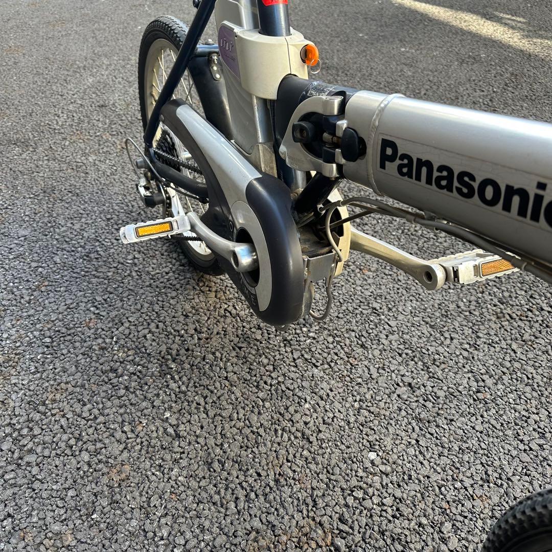 最終価格旧車Panasonic オフタイム電動アシスト自転車バッテリー不良