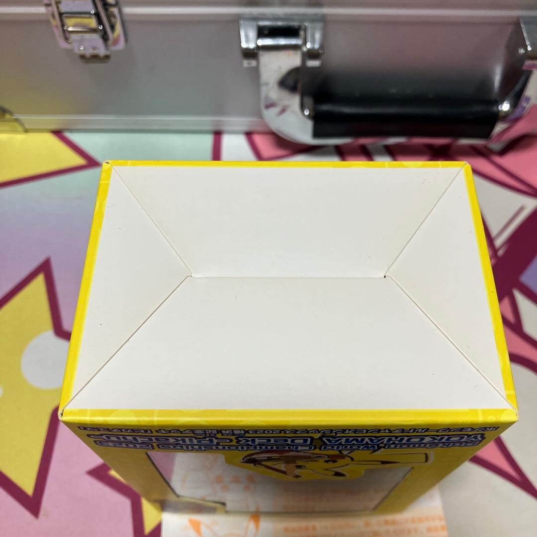 ポケモン　ポケモンワールドチャンピオンシップ2023横浜記念デッキ「ピカチュウ」