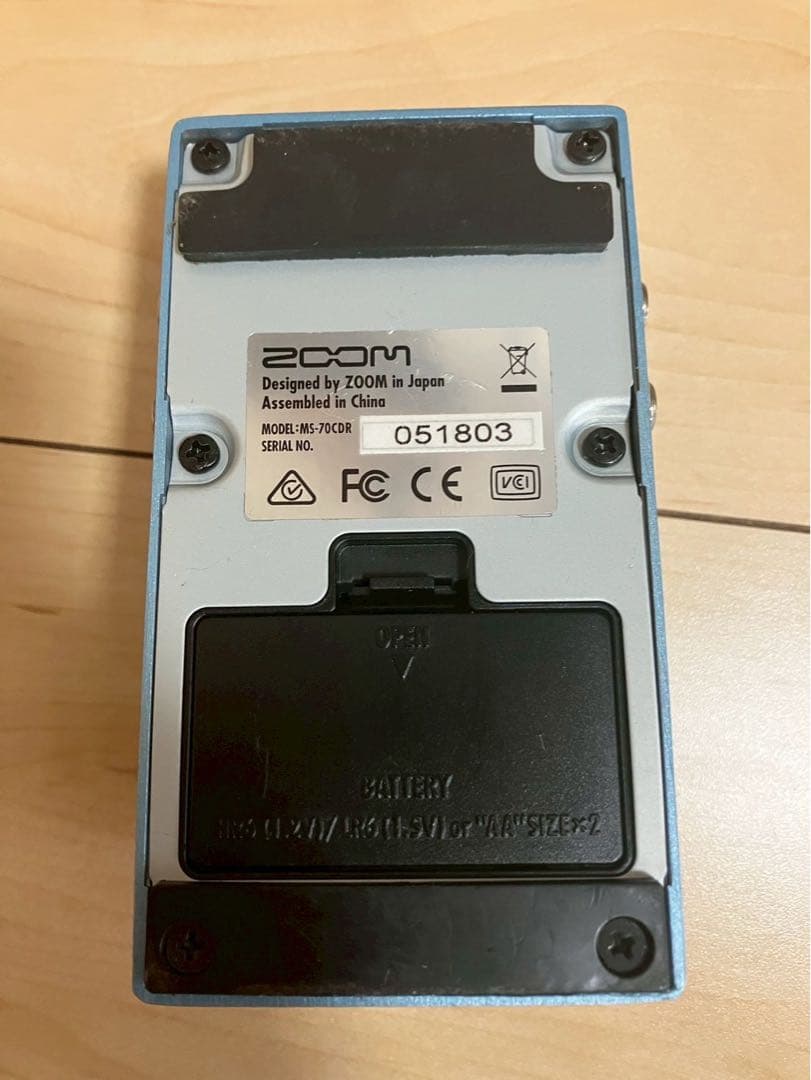 ZOOM MS-70CDR 空間系マルチエフェクター