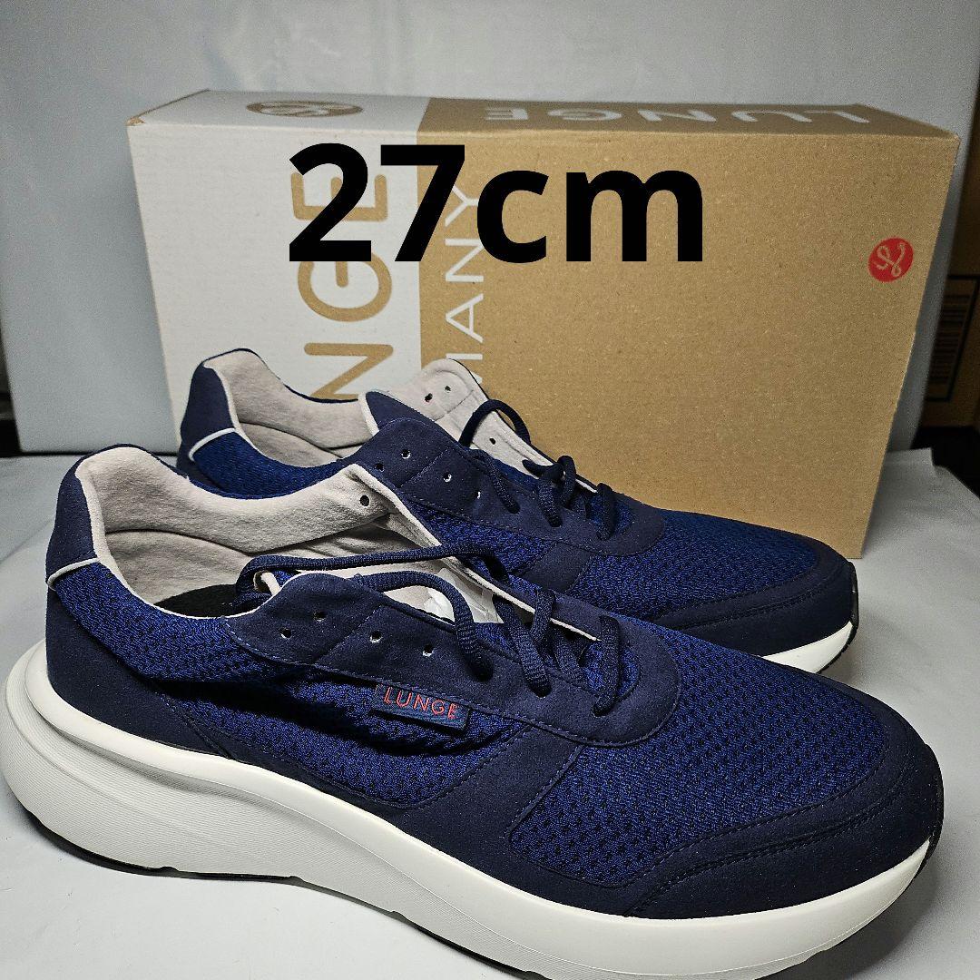 LUNGE Vivo Run　メンズ ランニングシューズ　NAVY/WHITE