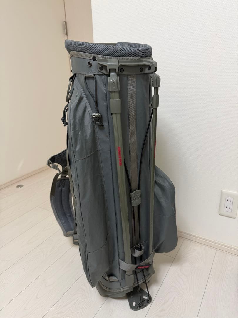 【美品】BRIEFING CR-4 #02 XP WOLF GRAY スタンド