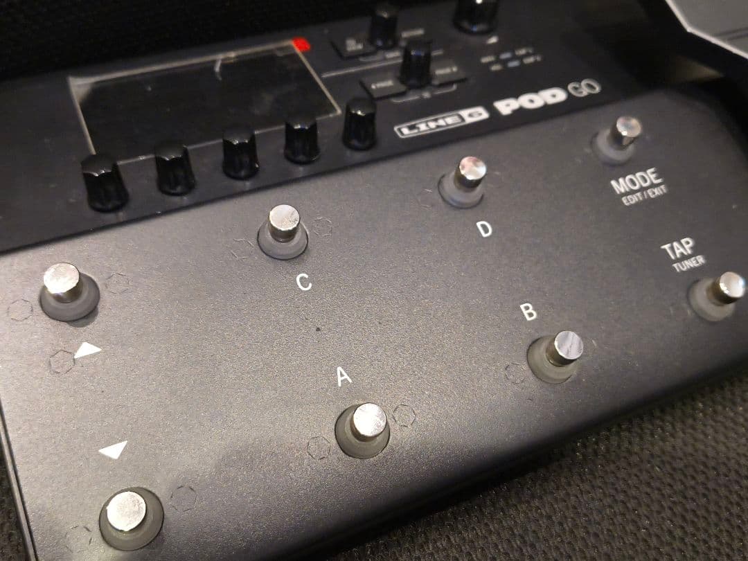 らる LINE 6 POD GO ギターエフェクター