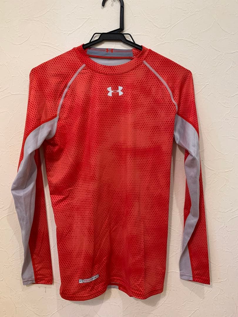 N0303-08★野球ウェア 長袖 アンダーシャツ Under Armour