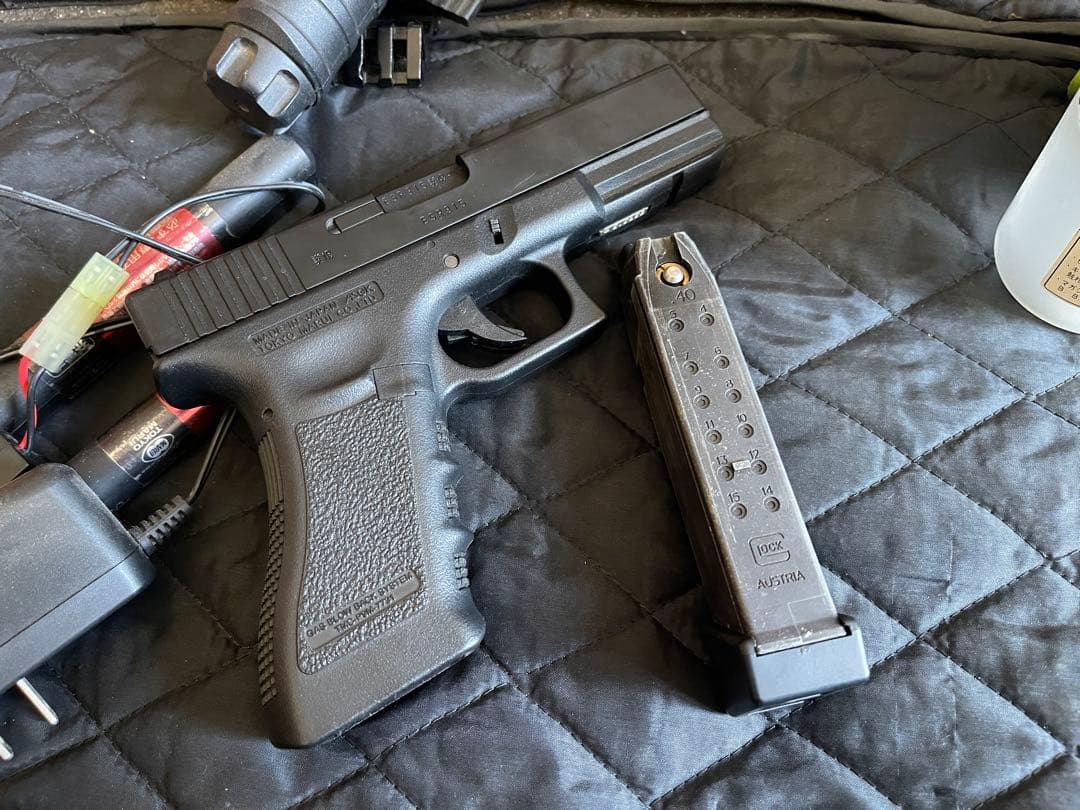 さらに値下げ！東京マルイ CQB-R 次世代電動ガン+グロック18C ガスブロ