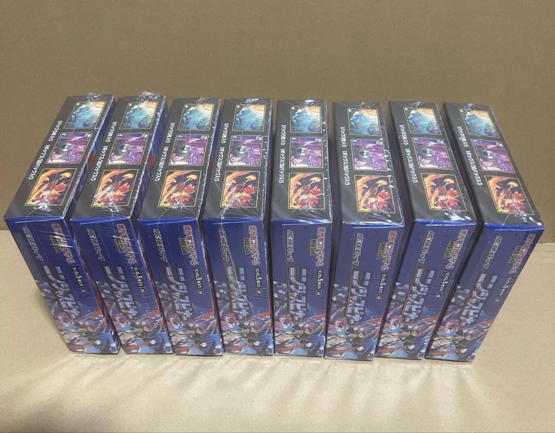 ポケモンカードゲームMEGA ニンジャスピナー　シュリンク付き　8BOX