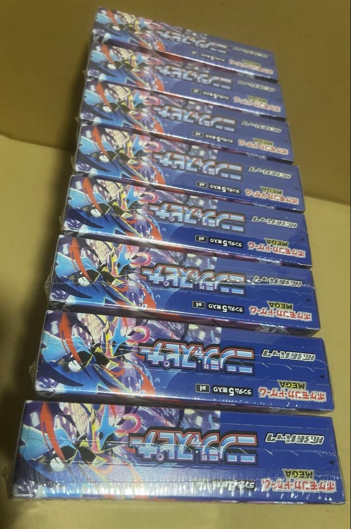 ポケモンカードゲームMEGA ニンジャスピナー　シュリンク付き　8BOX