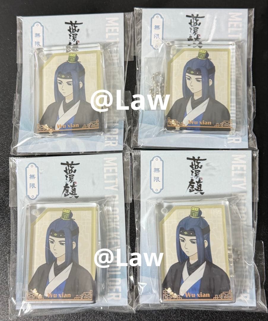 羅小黒戦記 藍渓鎮 アクリルブロックキーホルダー　コロッタ　ムゲン ⑤