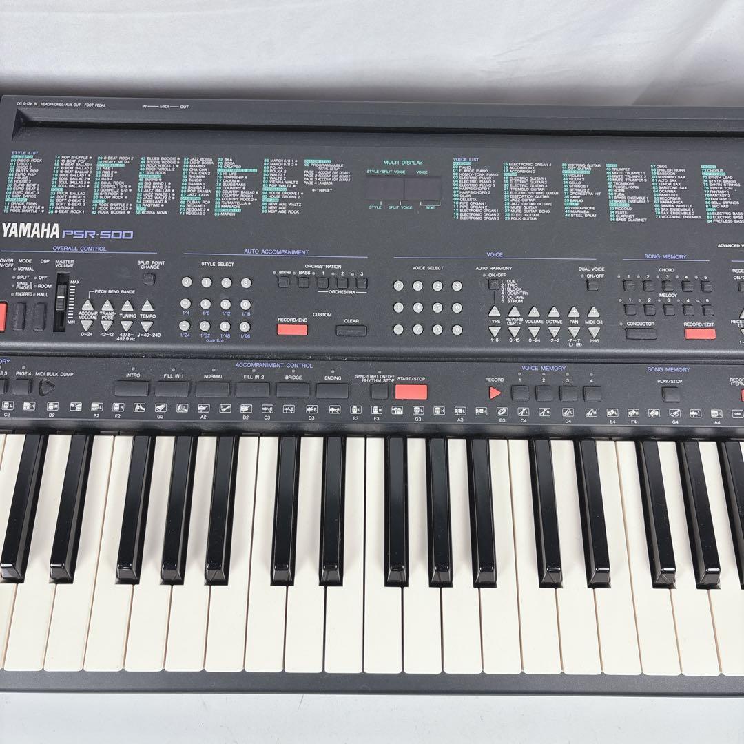 YAMAHA PORTATONE PSR-500 電子キーボード ケース付