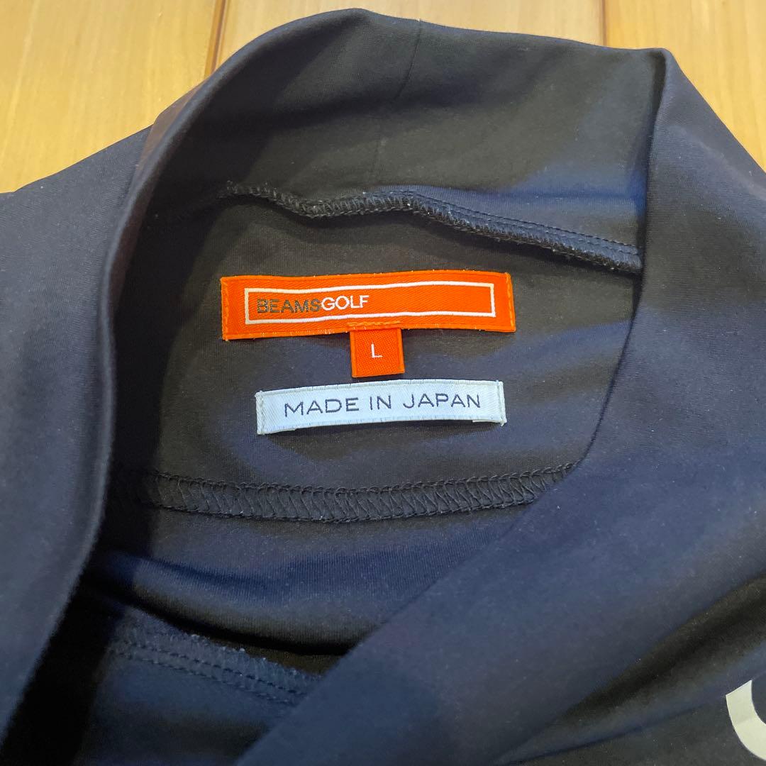 BEAMS GOLF ブラック ハイネックシャツ