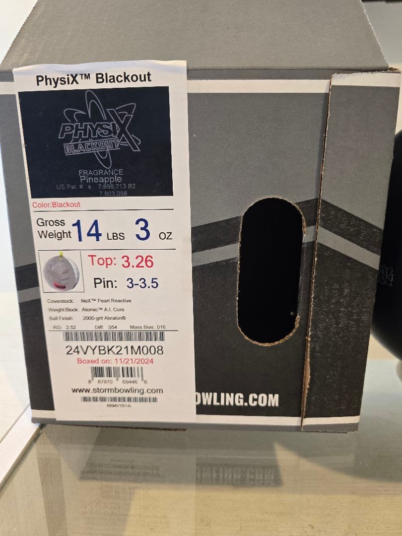 フィジックスブラックアウト14ポンド新品