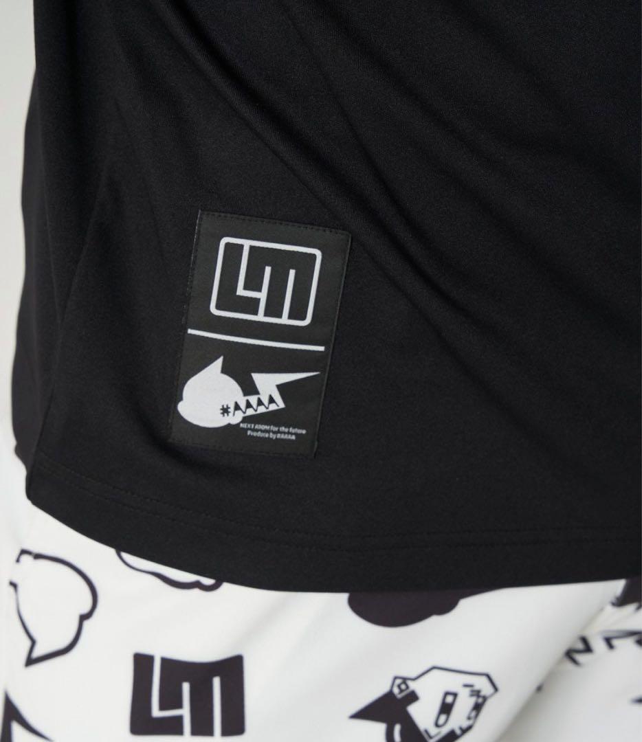★SALE 新品 送料込★ loudmouth モックシャツ メンズ 半袖 黒