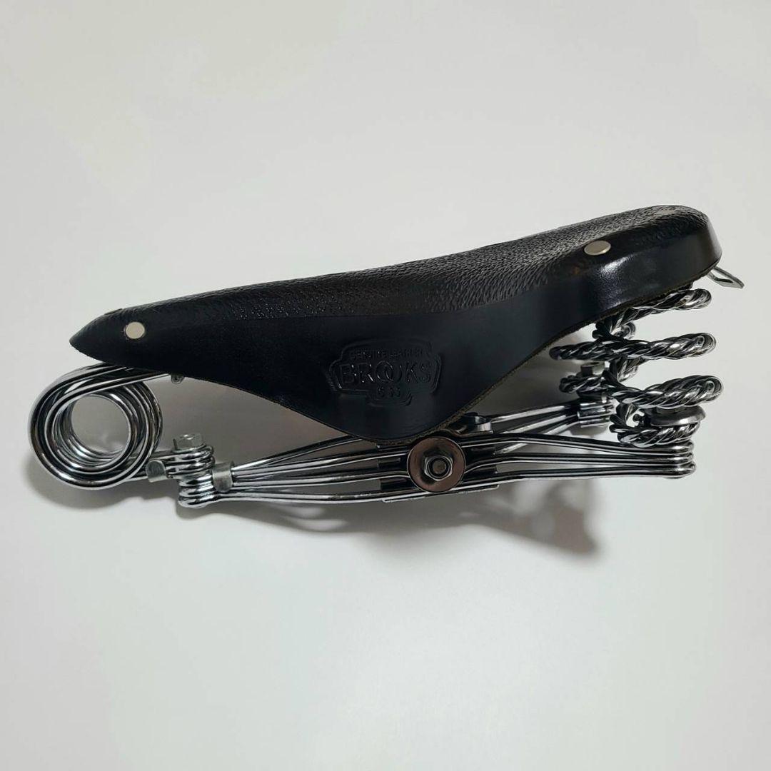 BROOKS ブルックス　レザー　サドル　【B-33】CHROME ブラック