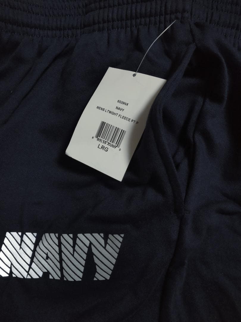 2000年代 USNAVY 米海軍反射 PT スウェットパンツ (L)