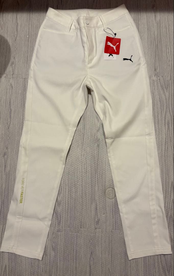 PUMA レディース ゴルフパンツ ホワイト