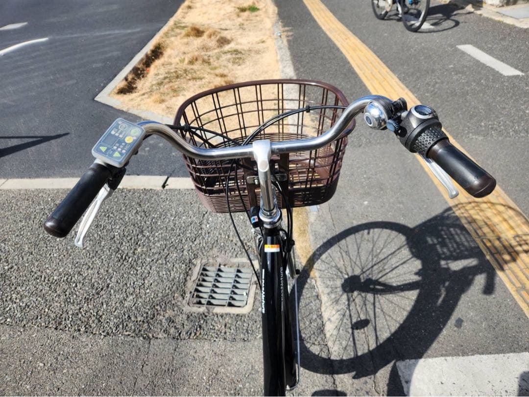 中古YAMAHA電動アシスト自転車　12.3Ah 大阪　008
