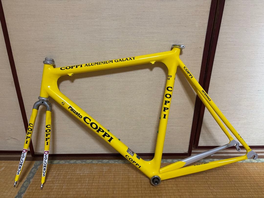 COPPI ALUMINIUM GALAXY フレーム イエロー