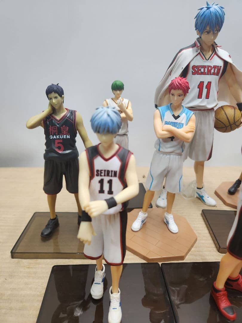 黒子のバスケ フィギュア 10体まとめ売り SEIRIN 誠凛 キセキ世代