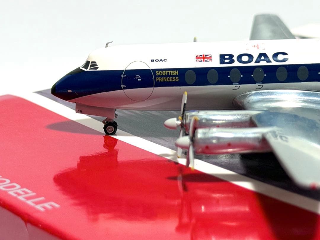 航空機・ヘリコプター herpa 1/200 Vickers Viscount 700 BOAC