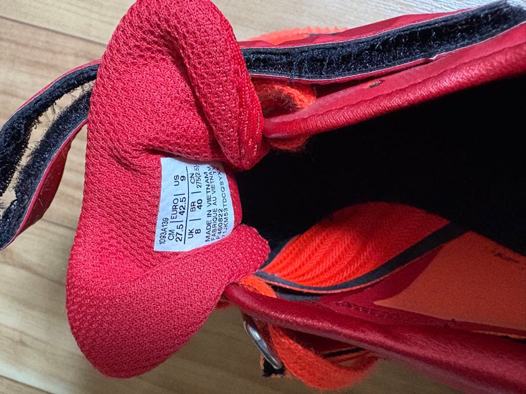 ☆ASICS スパイクシューズ オレンジ 走高跳