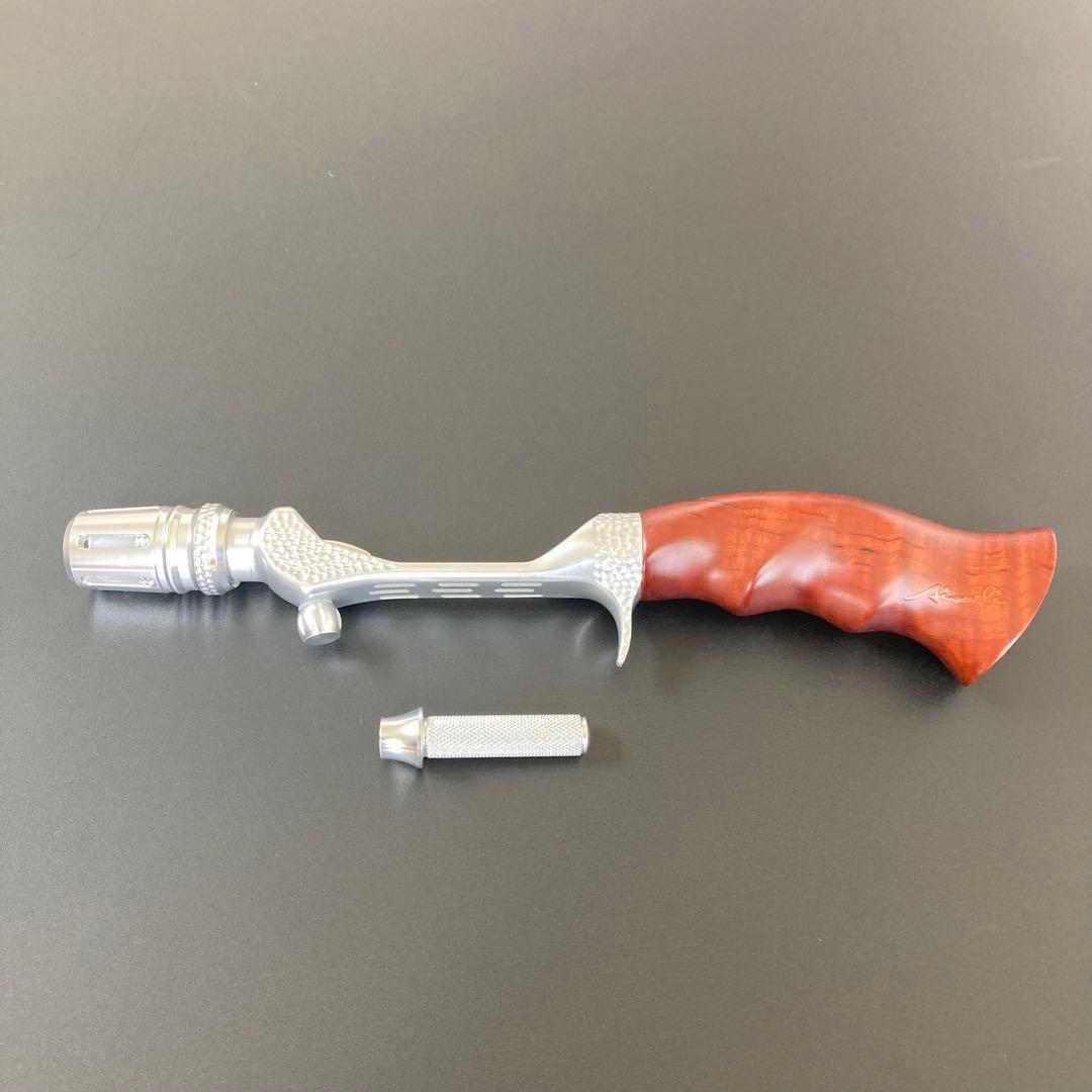 ロッドビルディング ウッドガングリップ トラウト 25㎝ 96g 天然ウッド