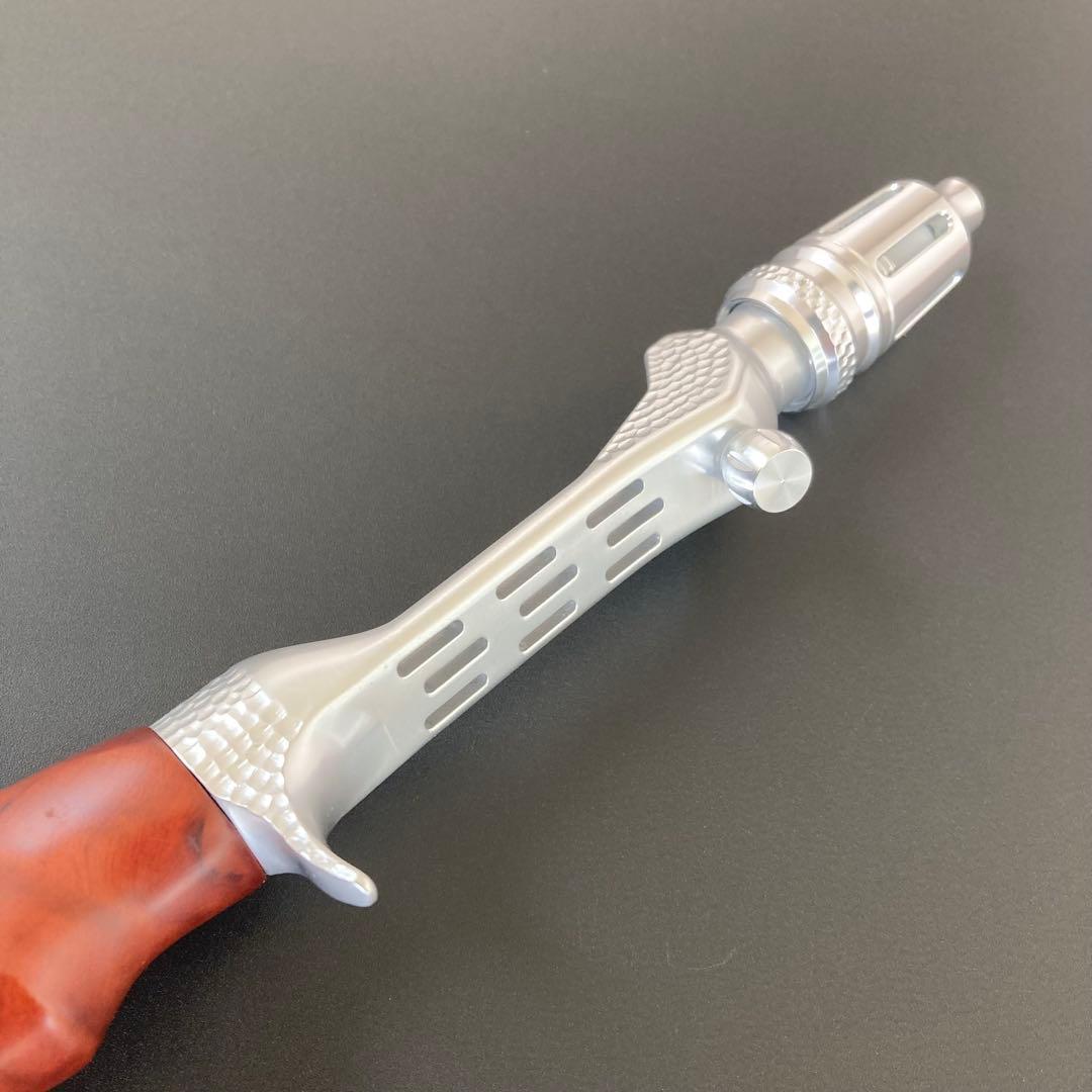 ロッドビルディング ウッドガングリップ トラウト 25㎝ 96g 天然ウッド