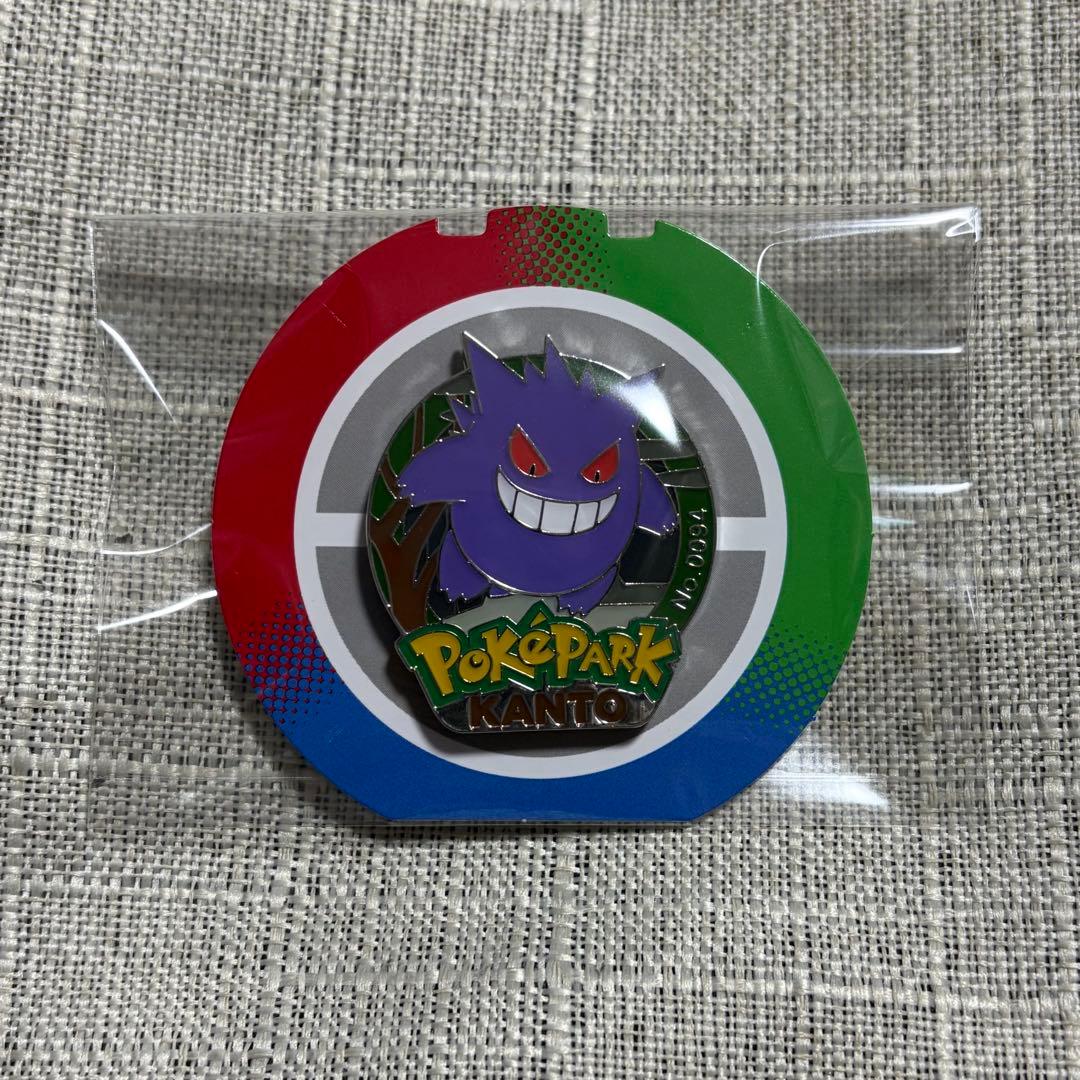 ポケパーク カントー ゲンガー ピンバッジ ピンズ