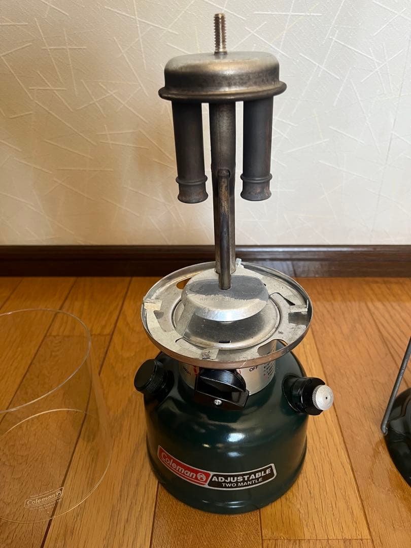 Coleman コールマン　ツーマントルランタン（ケース付き）