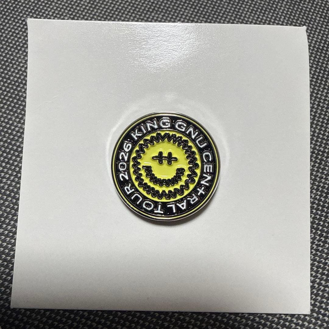 ミュージシャン King Gnu CEN+RAL Tour 2026 RANDOM PINS
