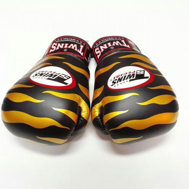新品 正規 TWINS 本格ボクシンググローブ 本革製 サイズ選択 Z黒金