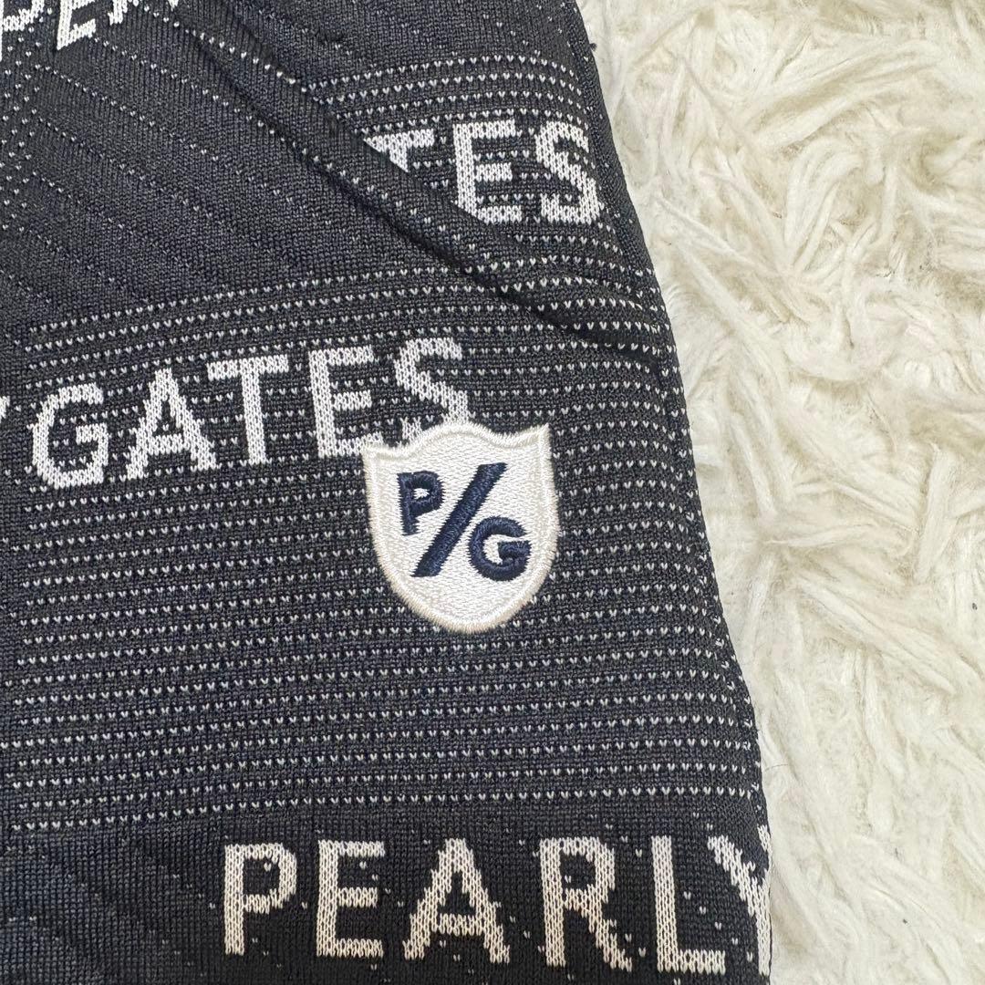 美品✨PEARLYGATES パッチワークパフブリスター ロゴボーダー スカート