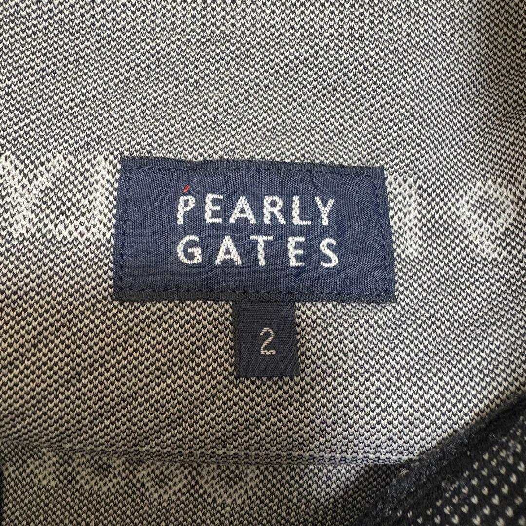 美品✨PEARLYGATES パッチワークパフブリスター ロゴボーダー スカート