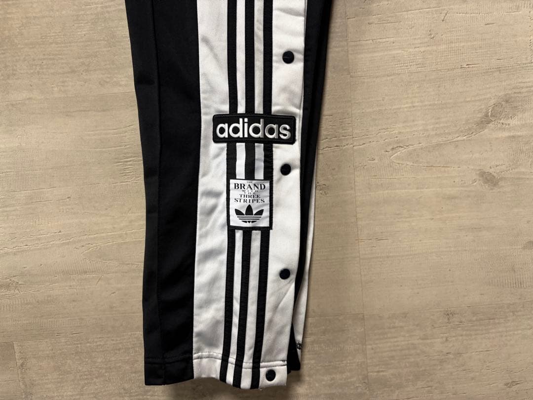 アディダス adidas アディブレイク トラックパンツ スナップパンツ XL
