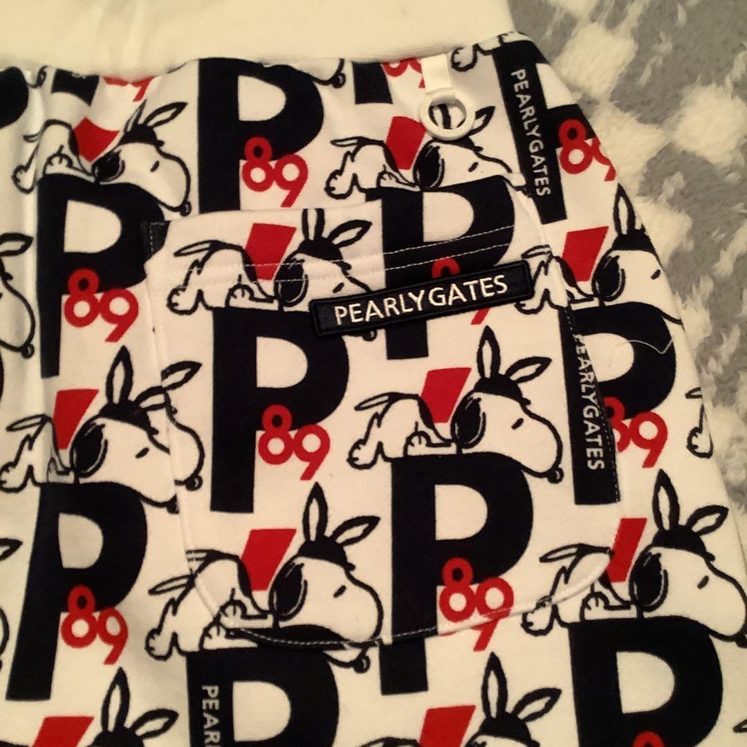 PEARLY GATES SNOOPYロゴスカート