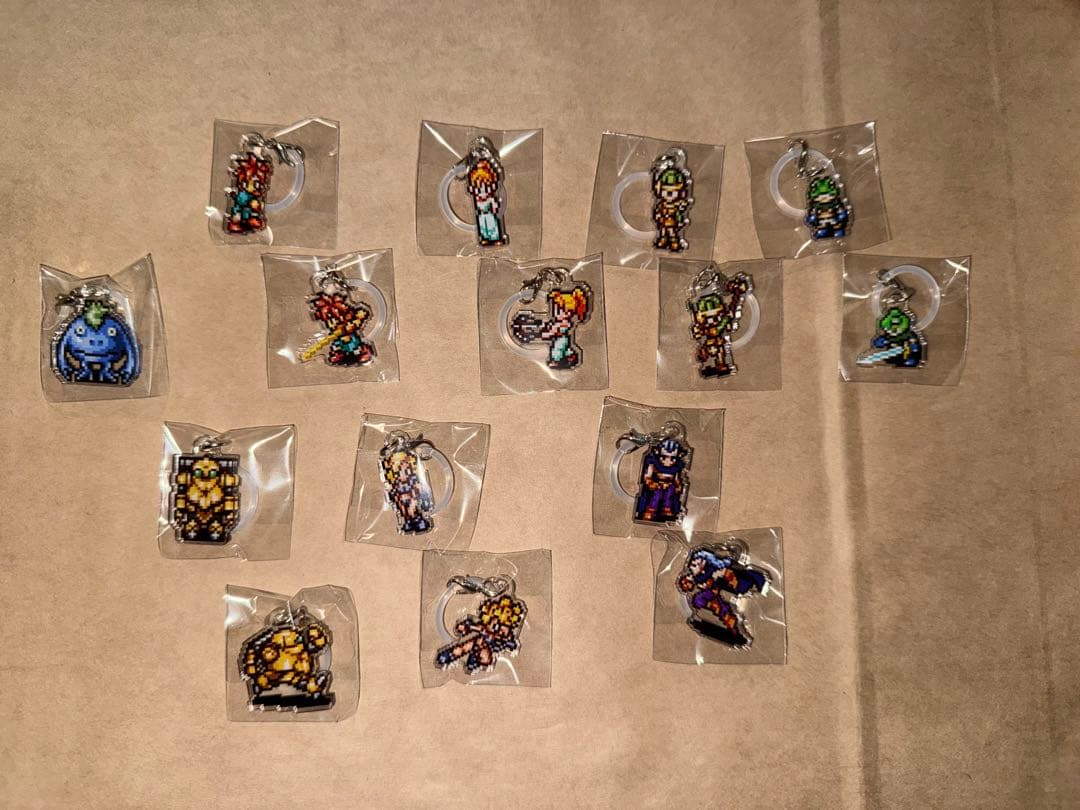 【全15種】クロノトリガー ONE MARK COLLECTIONキーホルダー