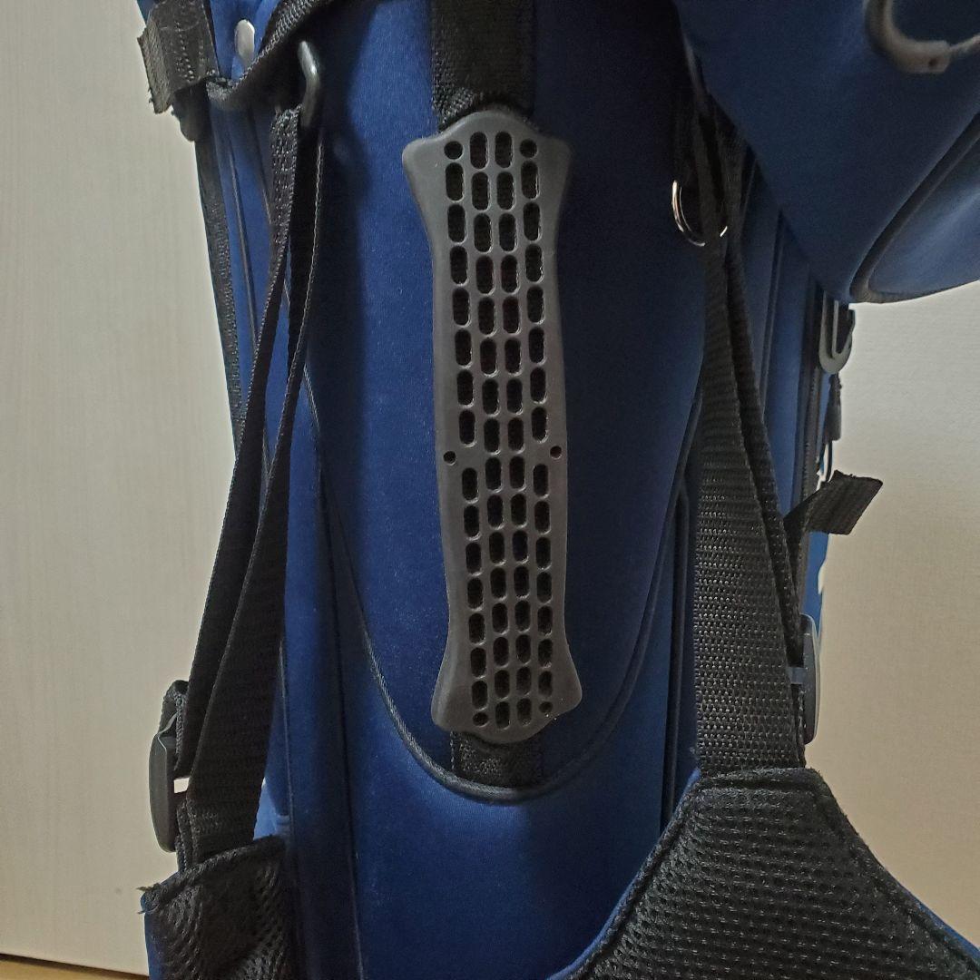 BLUE TEE GOLF ネイビーキャディバッグ　スタンドタイプ