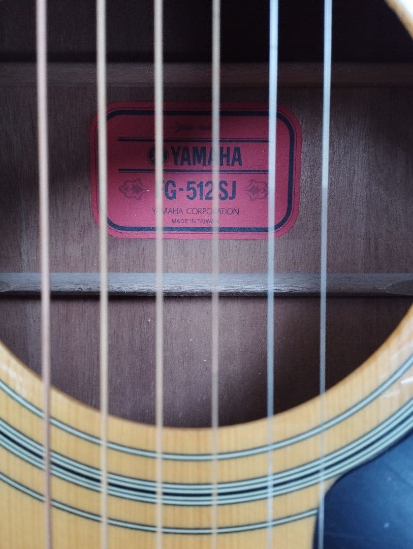 【復刻赤ラベル】YAMAHA FG-512SJ トップ単板