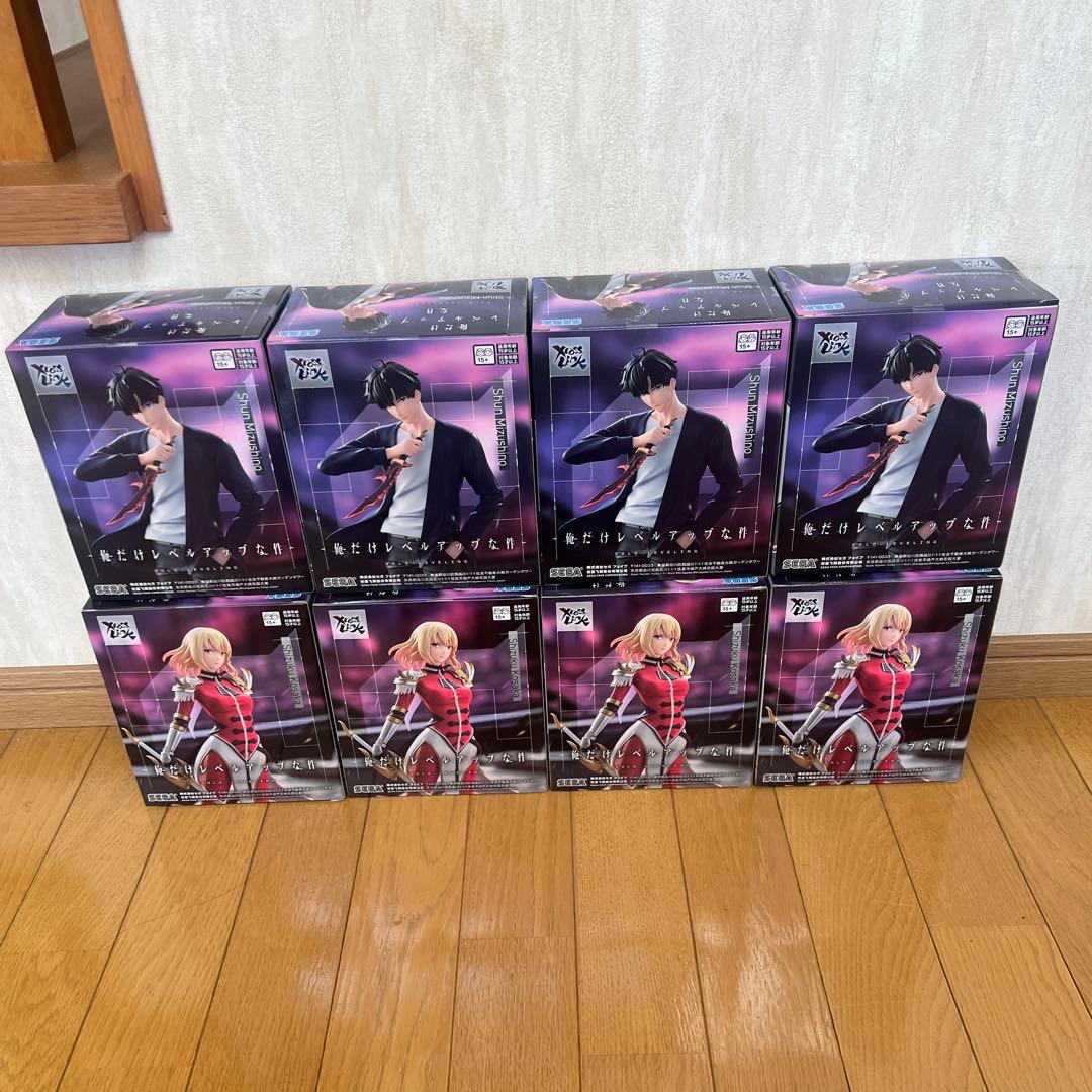 俺レベ XrossLinkフィギュア 水篠旬 向坂雫 8箱セット