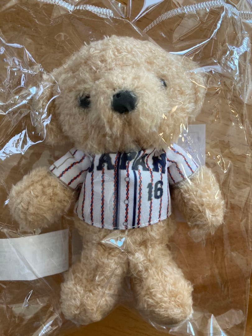 【未開封】大谷翔平　WBC2023フェイスタオル　ユニフォームベア