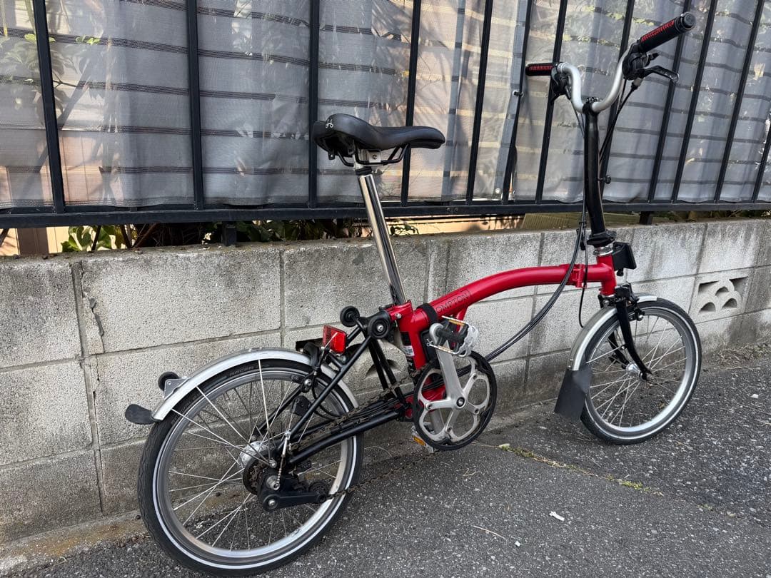 BROMPTON C Line Explore (M6L)ハウスレッドカスタム有