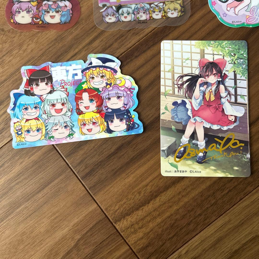東方project ステッカー　52枚まとめ売りセット　美品