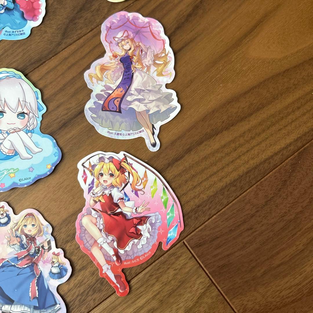 東方project ステッカー　52枚まとめ売りセット　美品