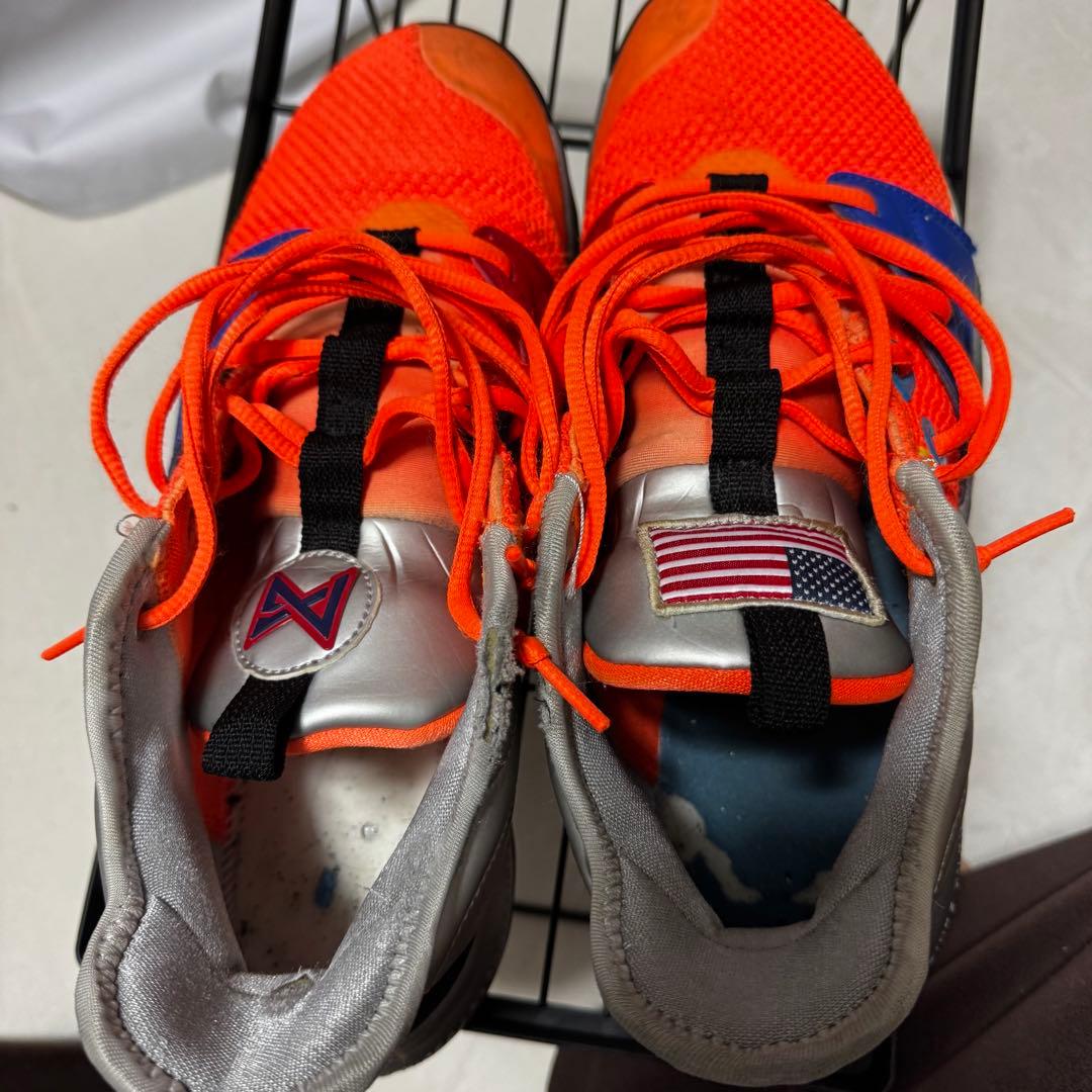 【美品】NIKE PG3 NASA 29cm ポールジョージ ナイキ バッシュ