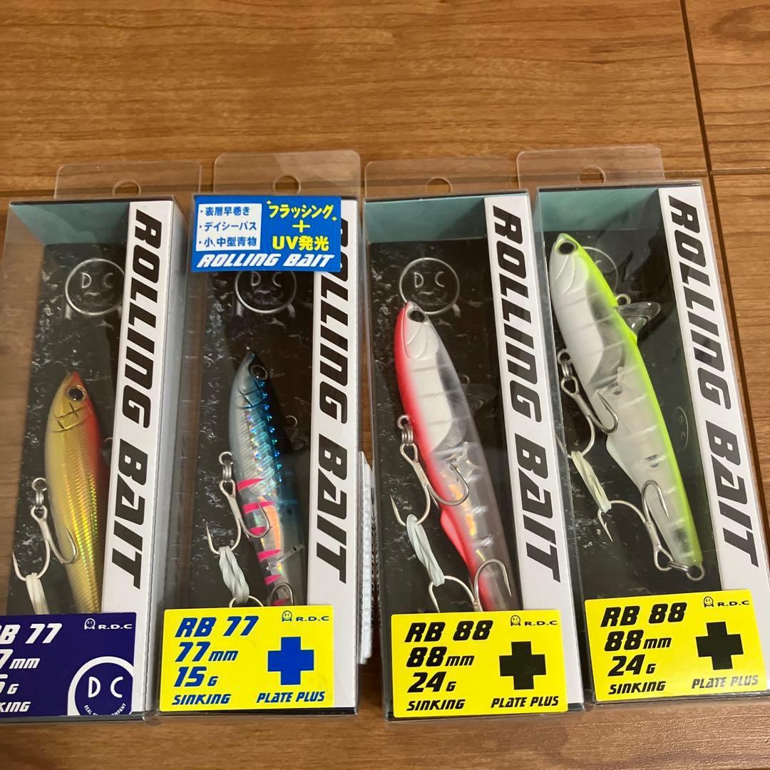 タックルハウス　ローリングベイト8個セット